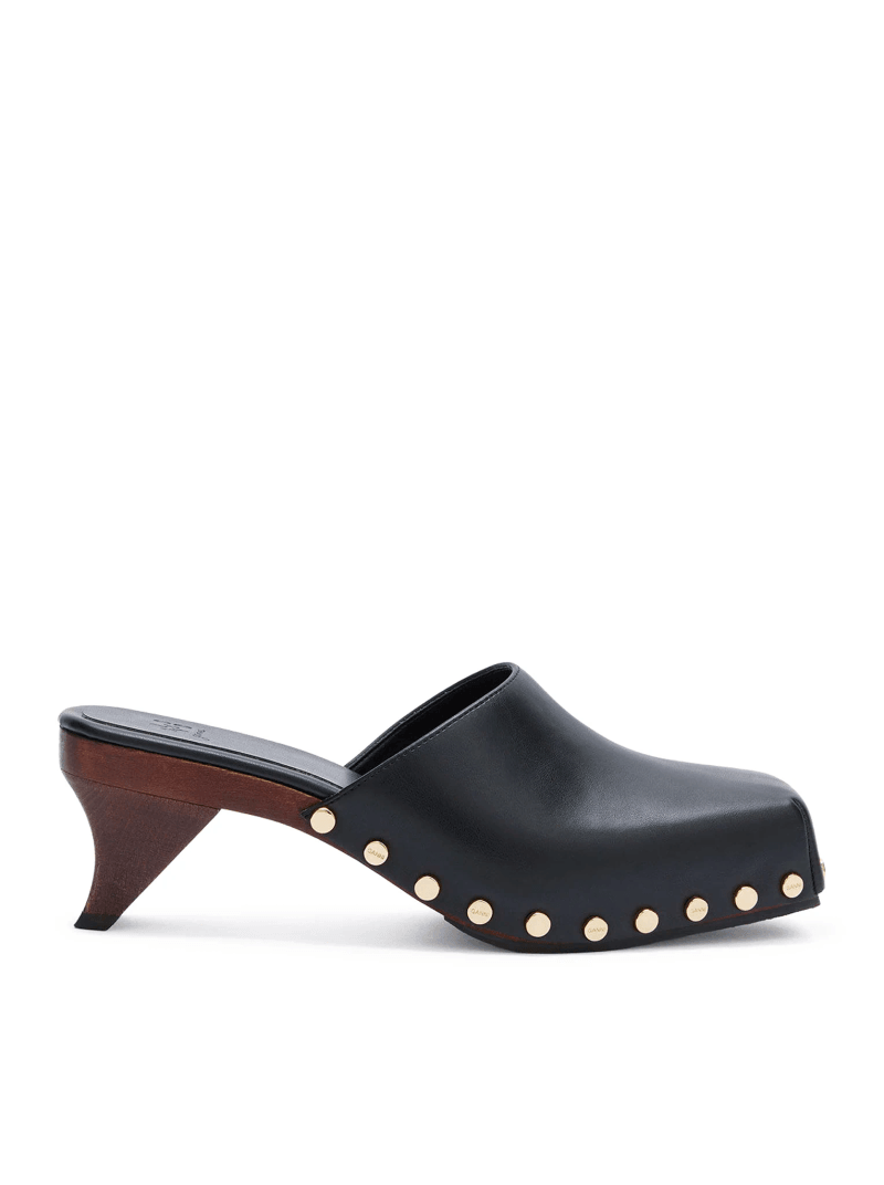 JUNE MULE SABOT IN BLACK - Ganni - Woman