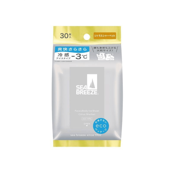 Fine Today - Sea Breeze Face & Body Ice Sheet - 30 sheets - Citrus Sherbet