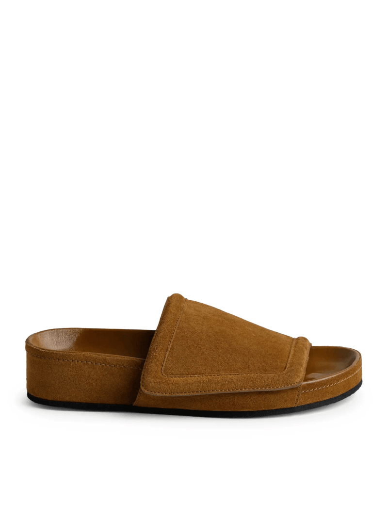 CHUNKY SUEDE SLIDES - Phoebe Philo - Woman