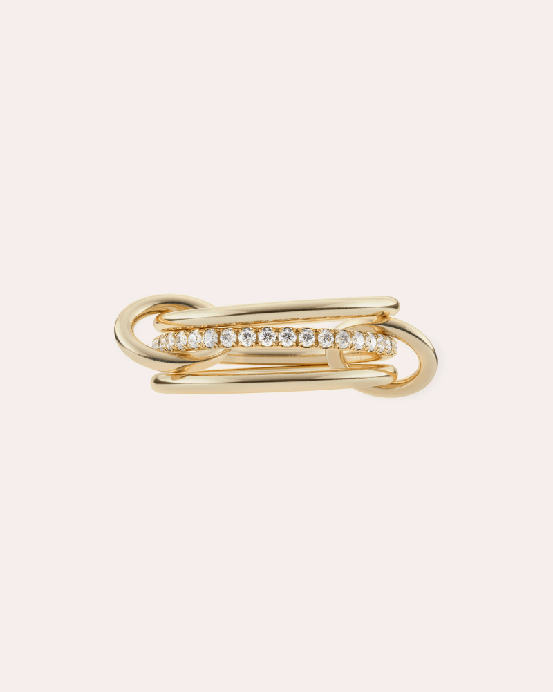 Spinelli Kilcollin Women's Diamond & 18k Gold Sonny Ring in Yellow Gold
