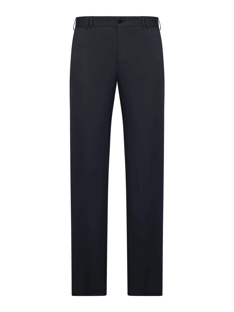 TAILORED TROUSERS IN LINEN AND COTTON BLEND - Pt Torino - Man