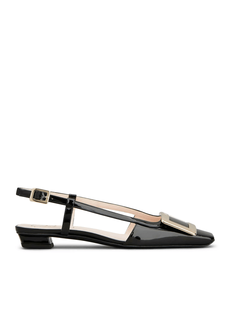 BELLE VIVIER PATENT LEATHER SLINGBACK BALLERINAS - Roger Vivier - Woman