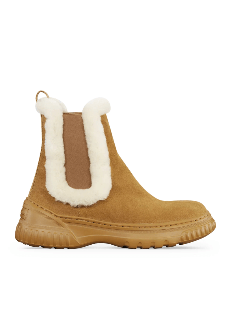 D-RACER ANKLE BOOT IN SUEDE CALFSKIN - Christian Dior - Woman