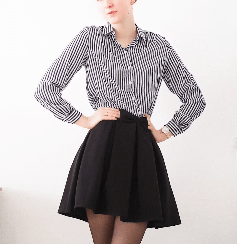 LONG LINEN FLOWER SKIRT WITH WAISTBAND - 120% Lino - Woman