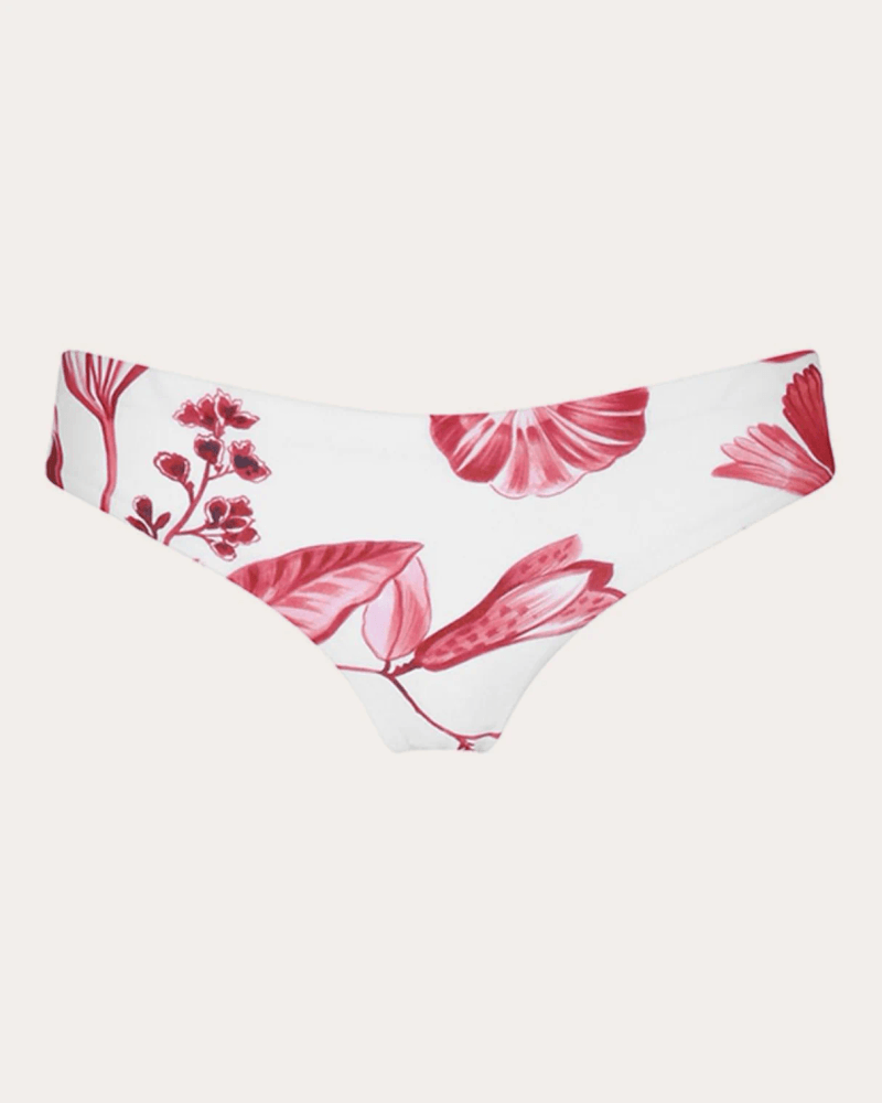 Aguaclara Women's La Vie Rouge Hipster Bikini Bottoms in Red Elastane/Polyamide