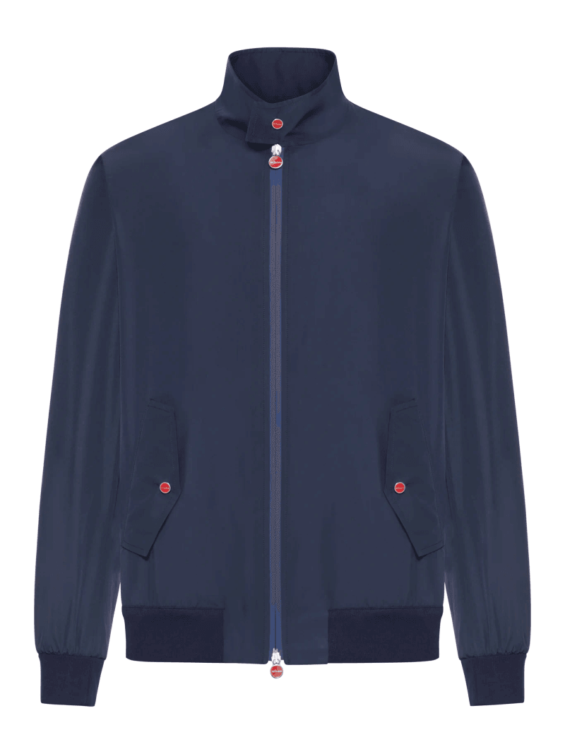 TECHNICAL FABRIC BOMBER JACKET - Kiton - Man