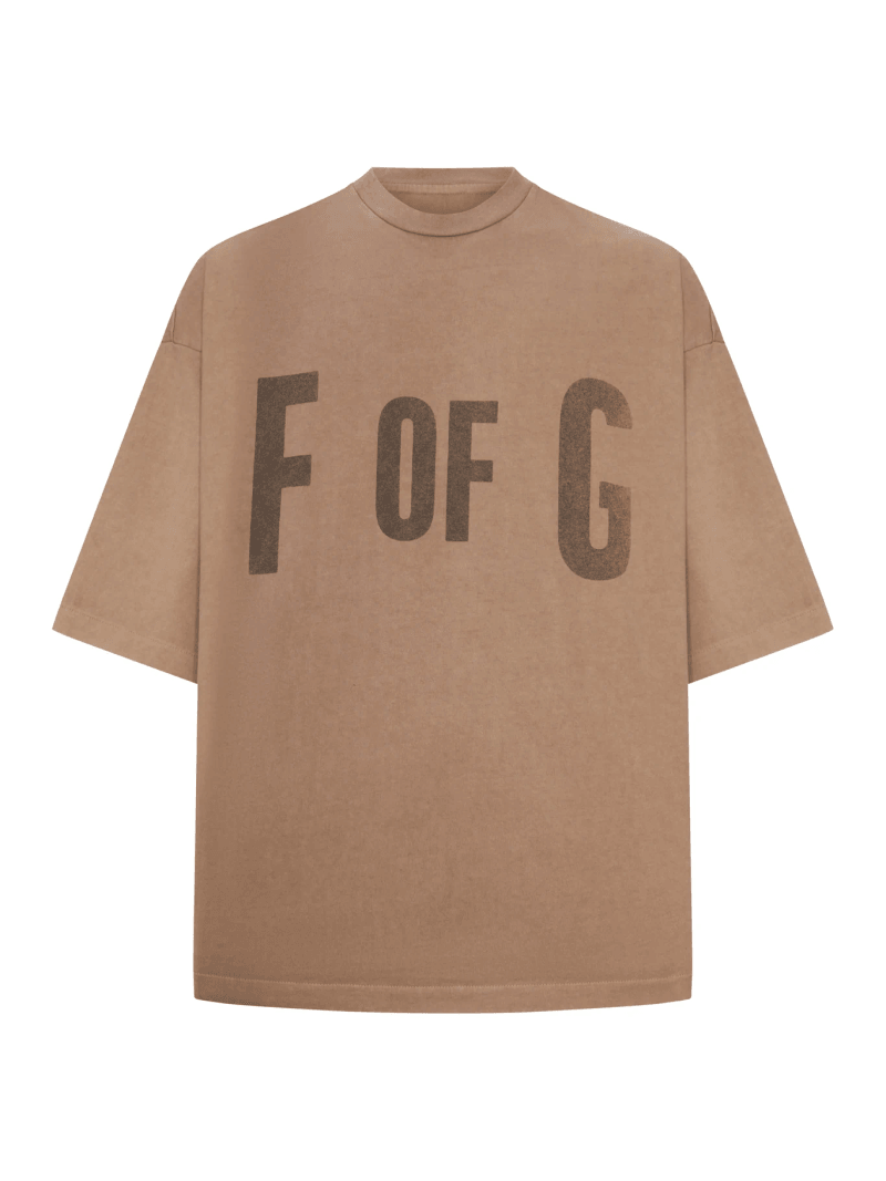 OVER F OF G COTTON T-SHIRT - Fear Of God - Man