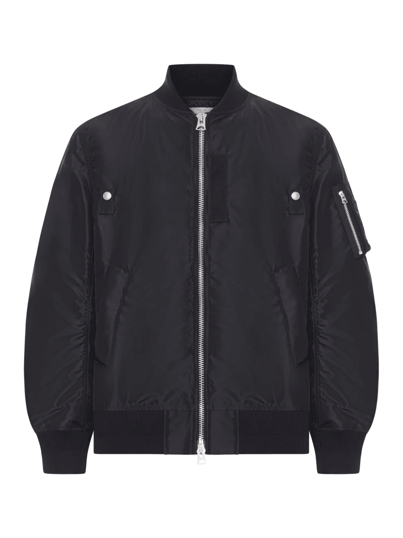 NYLON BOMBER JACKET WITH ZIP - Sacai - Man