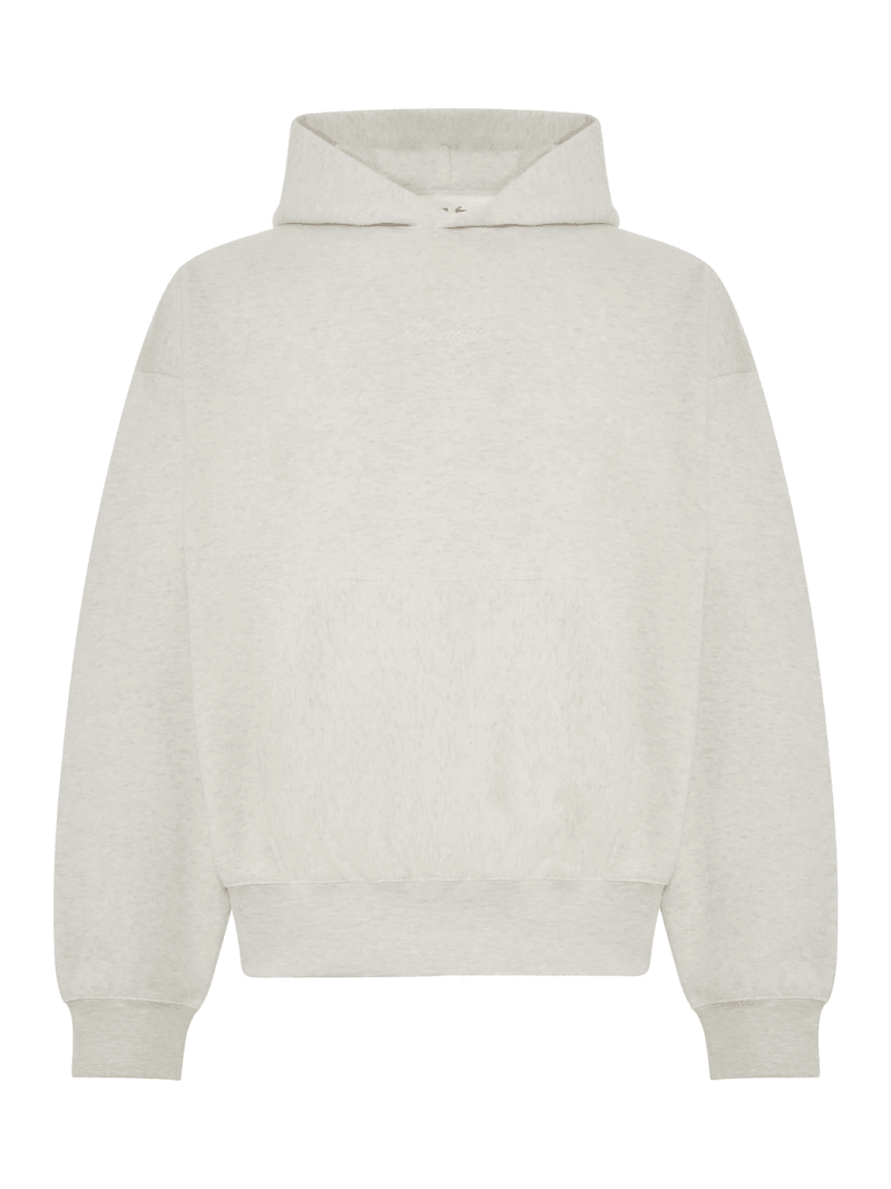 COTTON BLEND HOODIE WITH LOGO - Fear Of God Essentials - Man