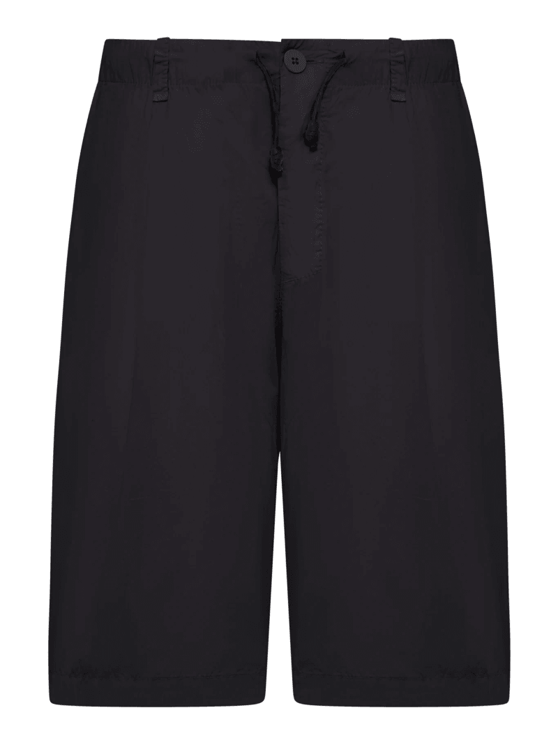 LIGHTWEIGHT COTTON BERMUDA SHORTS WITH DRAWSTRING - Transit - Man