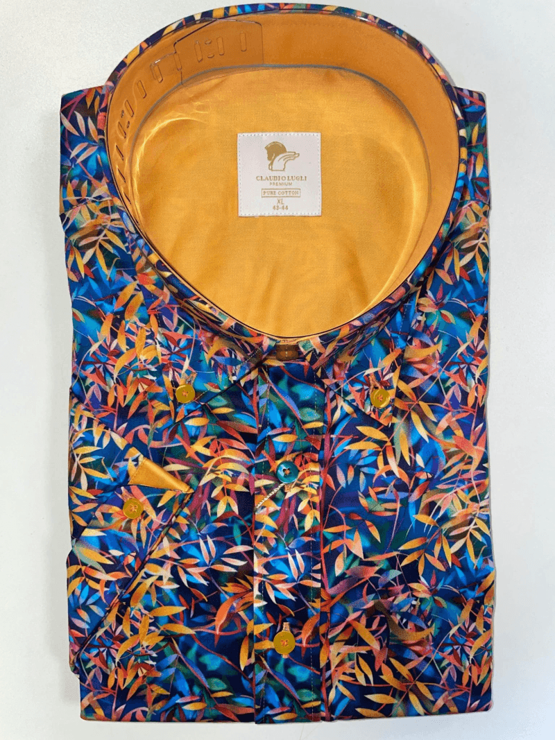 TROPICAL NEON SHORT SLEEVE SHIRT