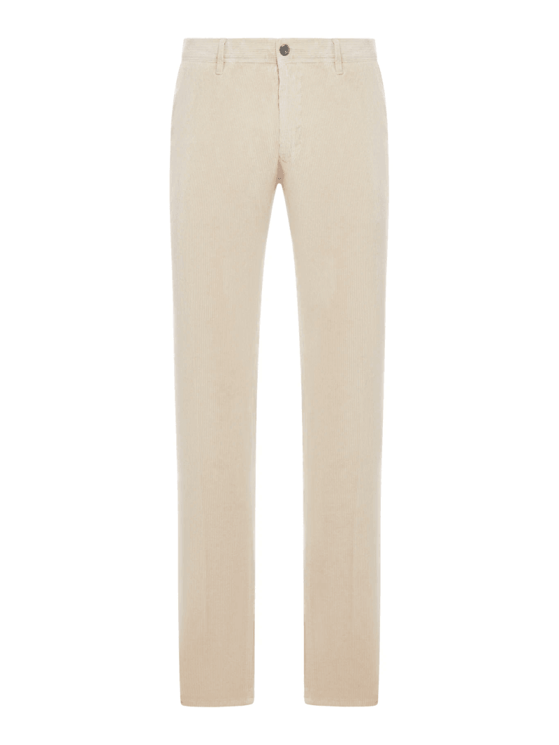 SLIM FIT CORDUROY TROUSERS - Incotex - Man