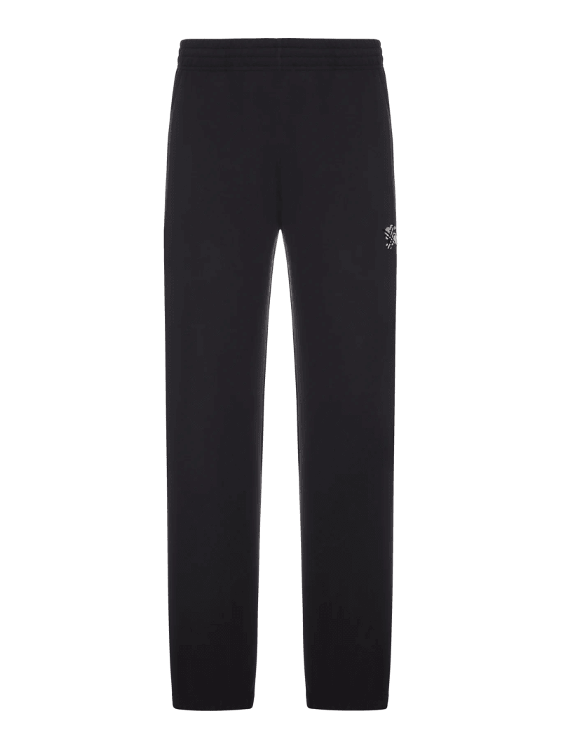KNIGHT LOGO COTTON JOGGING PANTS - Burberry - Man