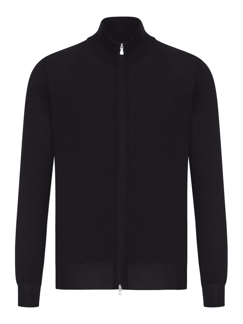 COTTON JACKET WITH ZIP - Nome G - Man