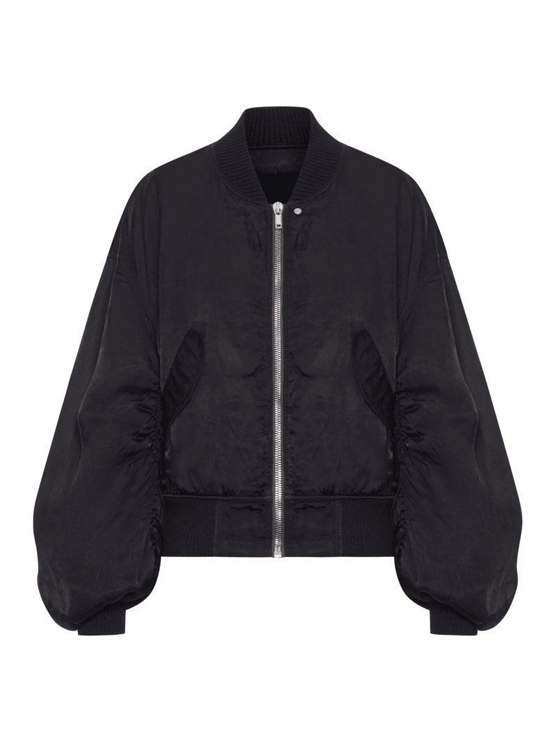 OVERSIZED PADDED BOMBER JACKET - Rick Owens - Woman