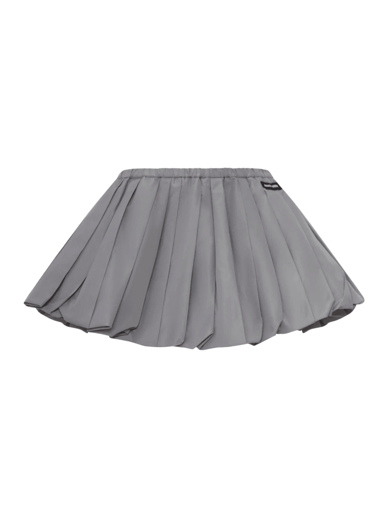 TEC CANVAS MINI SKIRT - Miu Miu - Woman