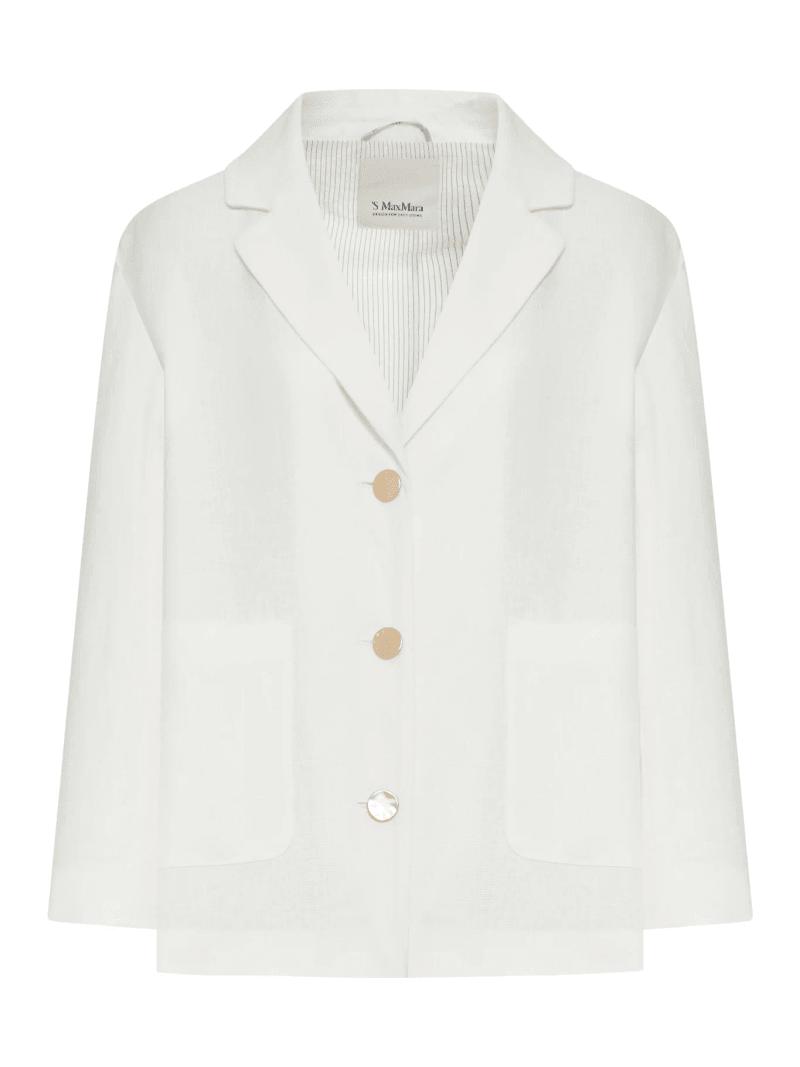 CARLOTTA LINEN JACKET - Smaxmara - Woman
