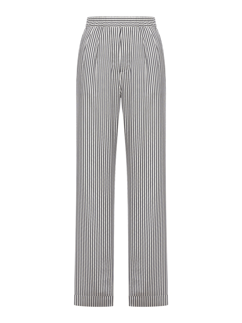 STRIPED SILK TROUSERS - Tom Ford - Woman
