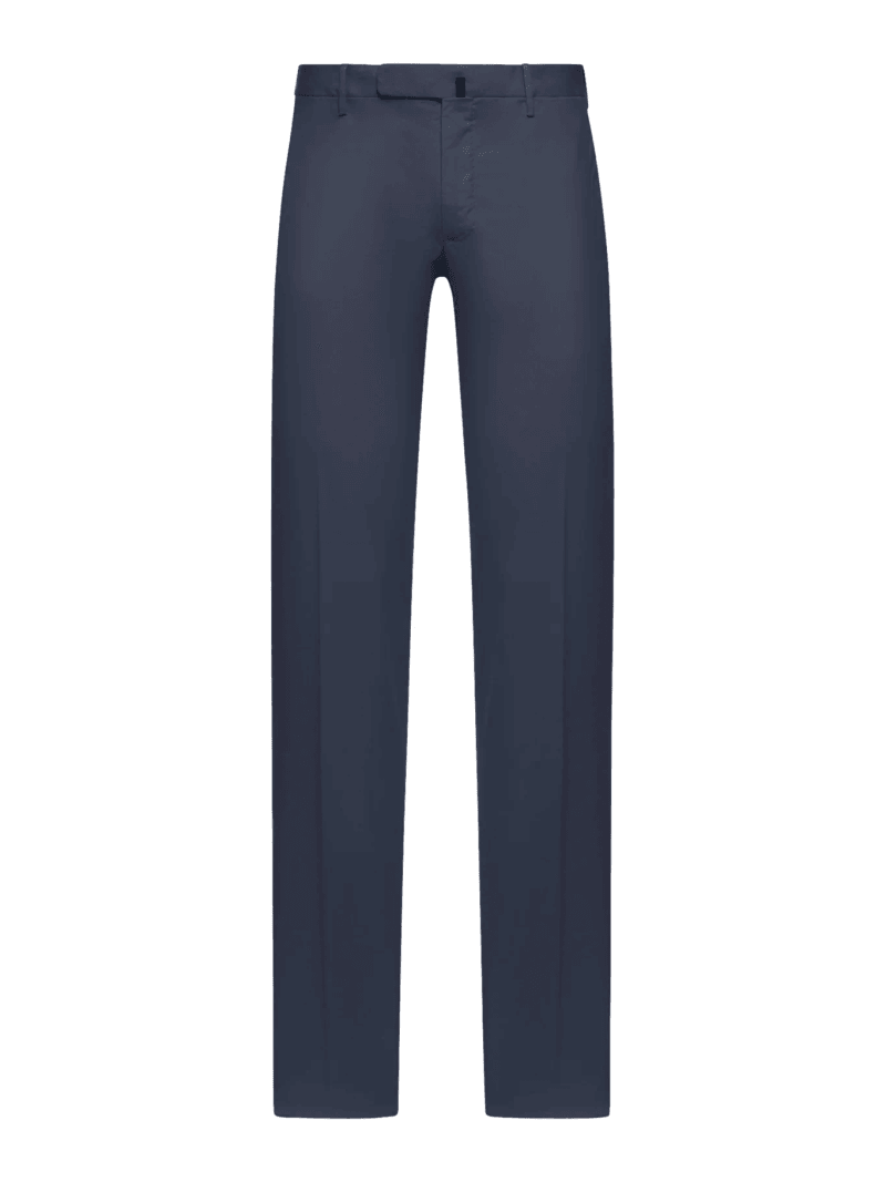 SLIM FIT TAILORED COTTON TROUSERS - Incotex - Man