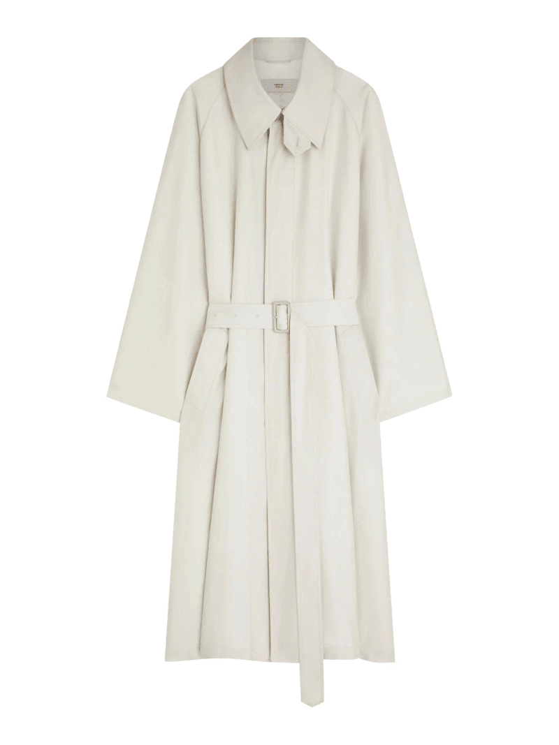 BIG SILK BLEND TRENCH COAT - Phoebe Philo - Woman