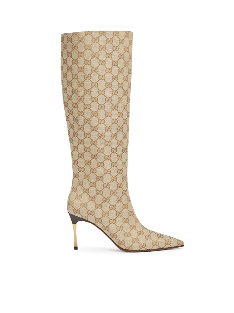 GG FABRIC BOMBSHELL BOOTS - Gucci - Woman