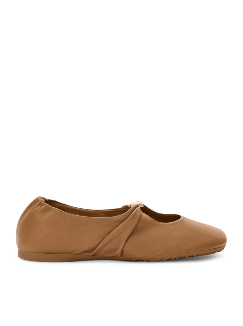 PEBBLE BALLERINAS IN LAMBSKIN NAPPA - Loewe - Woman