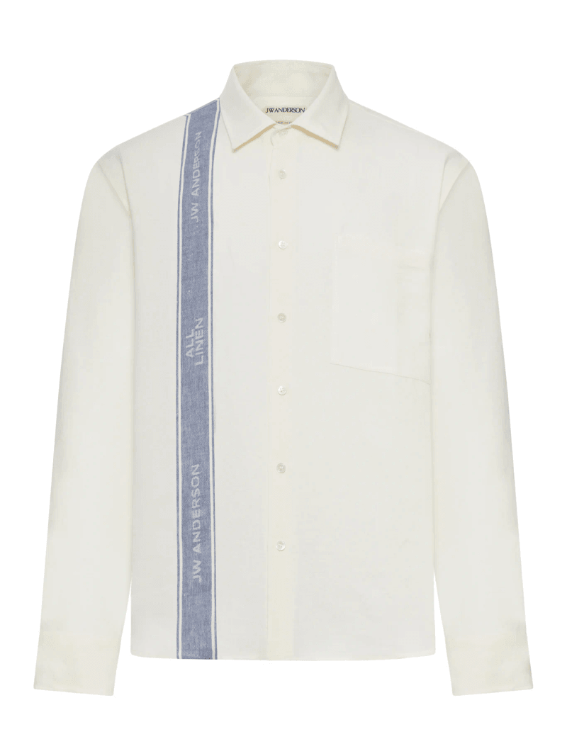 LONG-SLEEVED LINEN SHIRT - J. w.anderson - Man