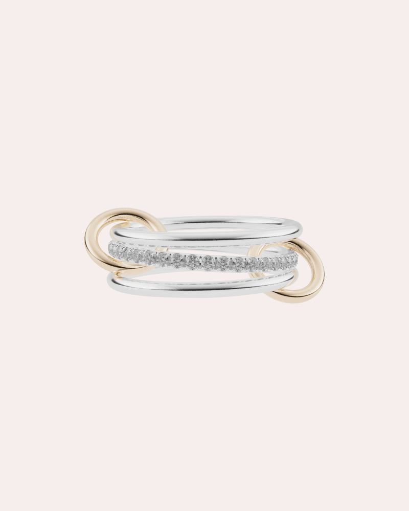Spinelli Kilcollin Women's Diamond & 18k Gold Two-Tone Sonny Ring