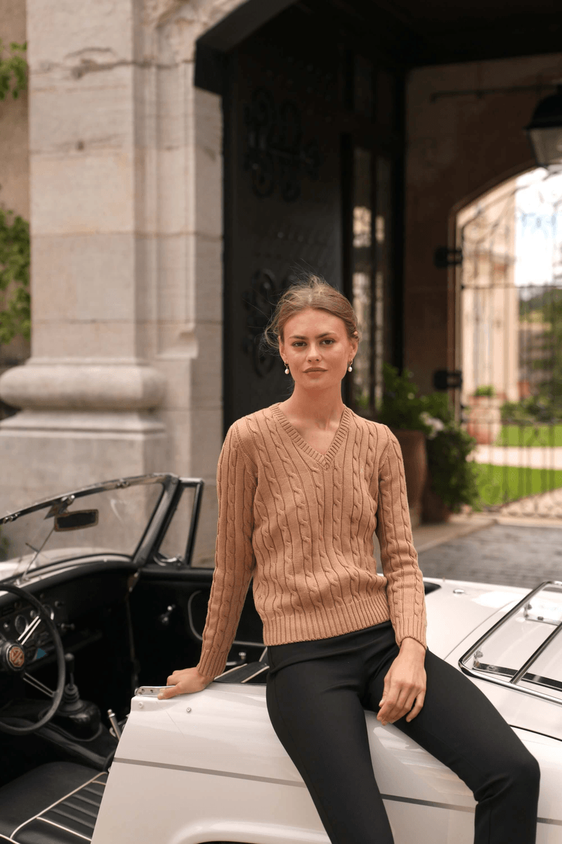 Gaâla Paris Cable Knit Sweater Christina
