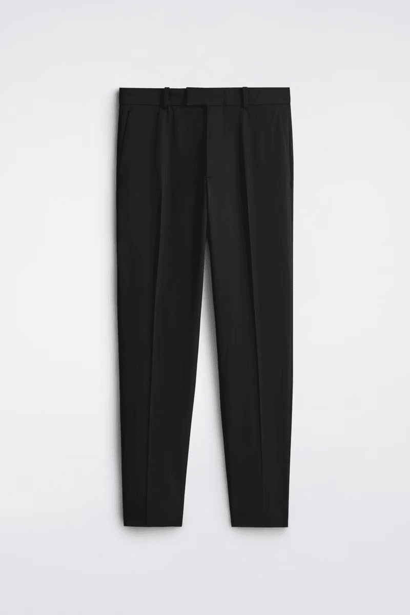 Tech-Twill Slim-Fit Straight-Leg Pants