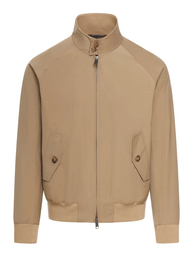 G9 HARRINGTON JACKET IN COTTON BLEND - Baracuta - Man
