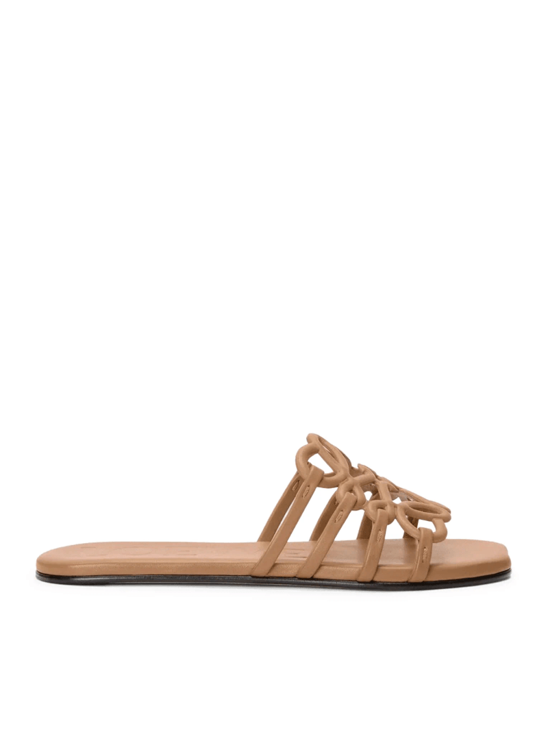 ANAGRAM PETAL SLIDE IN CALFSKIN - Loewe - Woman
