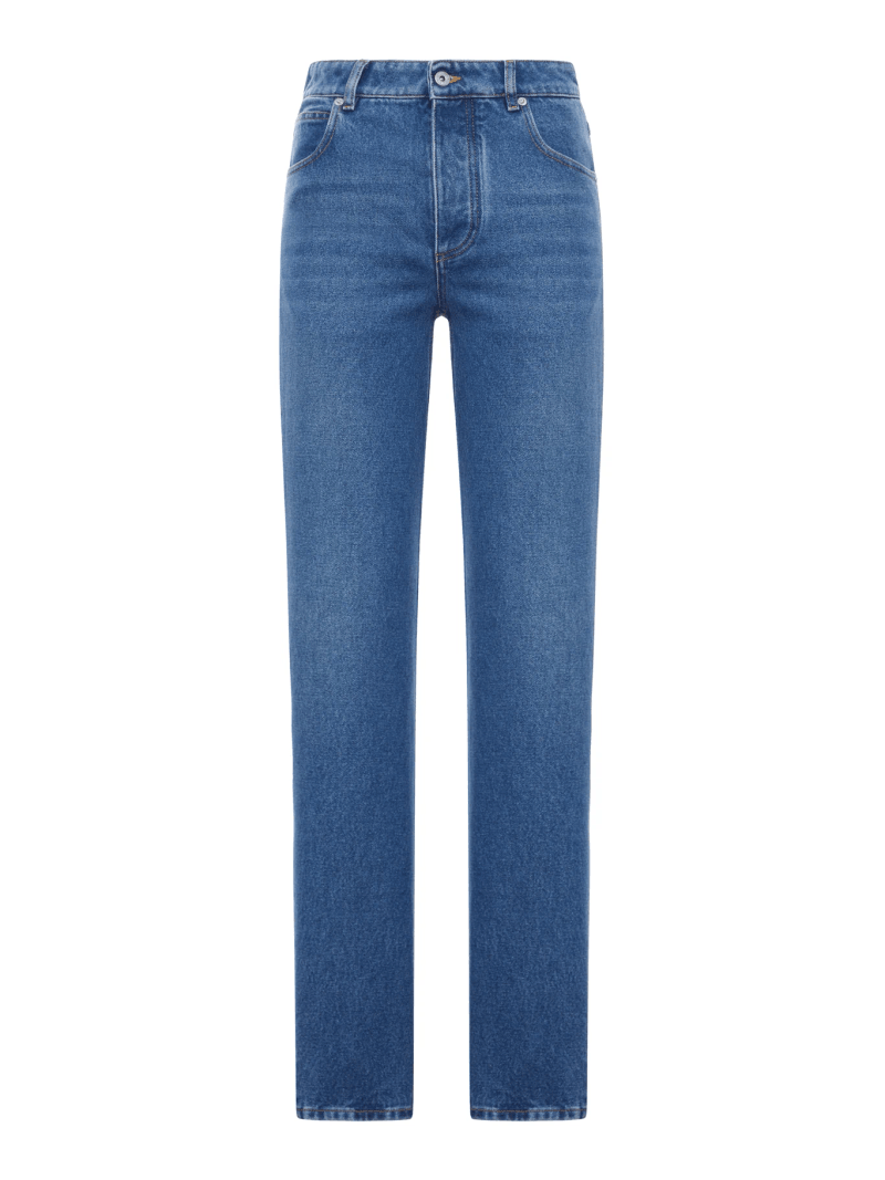 STRAIGHT LEG MEDIUM WASH JEANS - Bottega Veneta - Woman