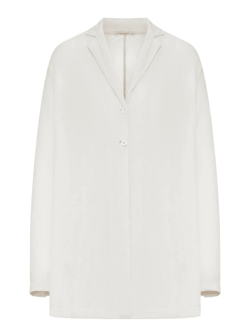 OVERSIZED SINGLE-BREASTED VISCOSE JACKET - Transit - Woman