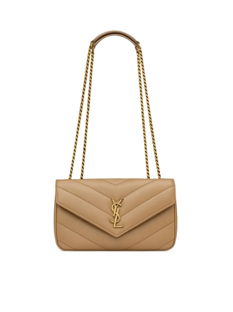 LOULOU SMALL LEATHER BAG - Saint Laurent - Woman