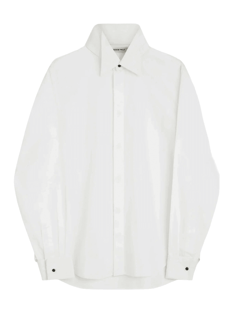 COTTON TUXEDO SHIRT - Phoebe Philo - Woman