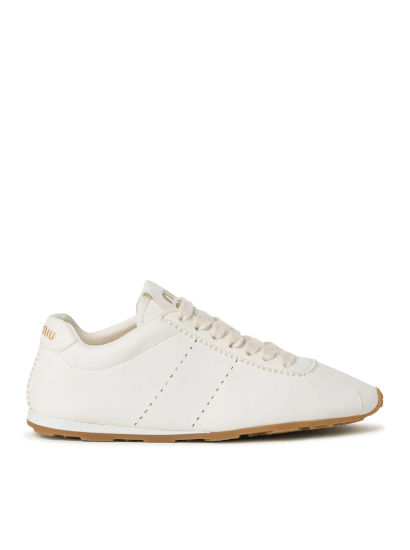 PLUME NAPPA SNEAKERS - Miu Miu - Woman