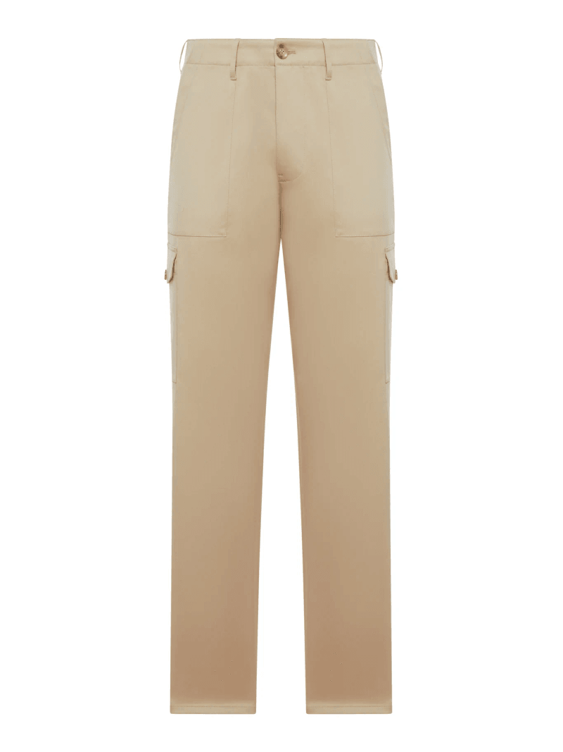 STRETCH COTTON CARGO PANTS - Etro - Man