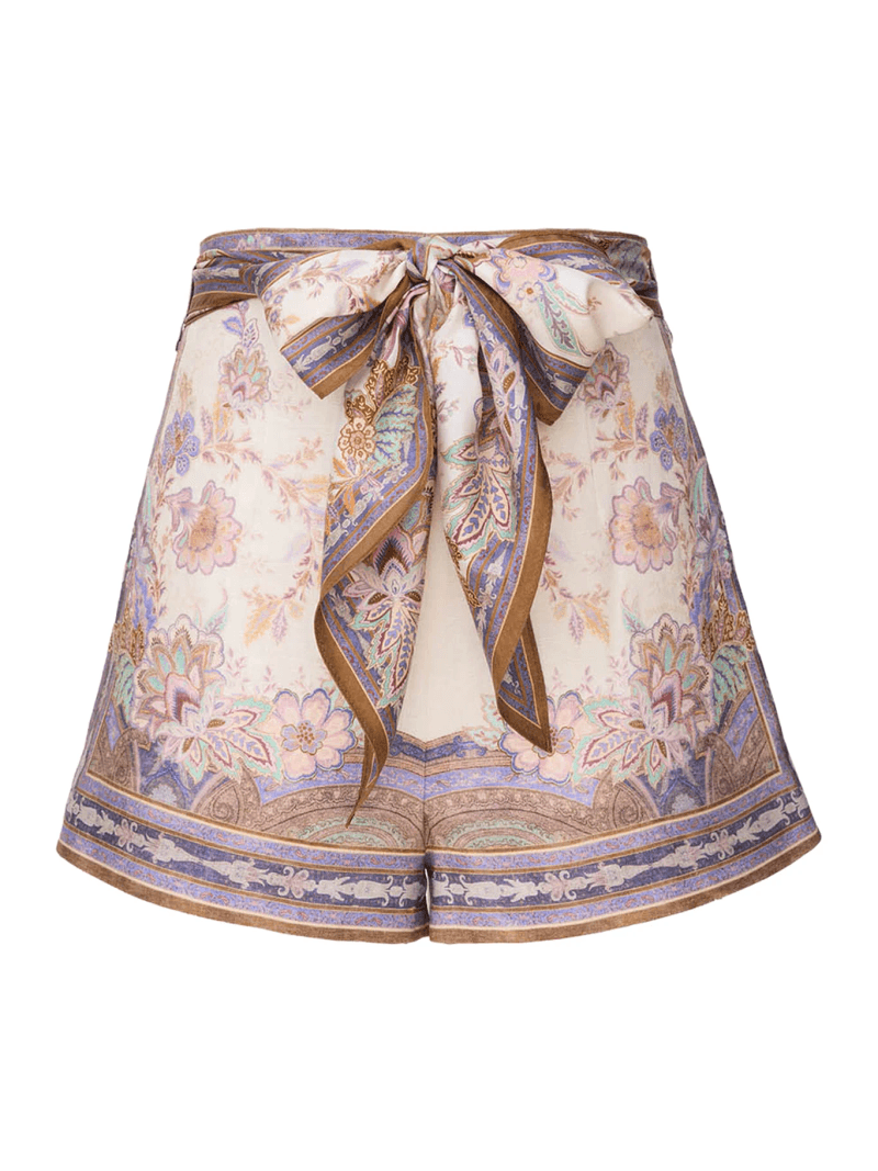 MOON SHORTS WITH SCARF - Zimmermann - Woman