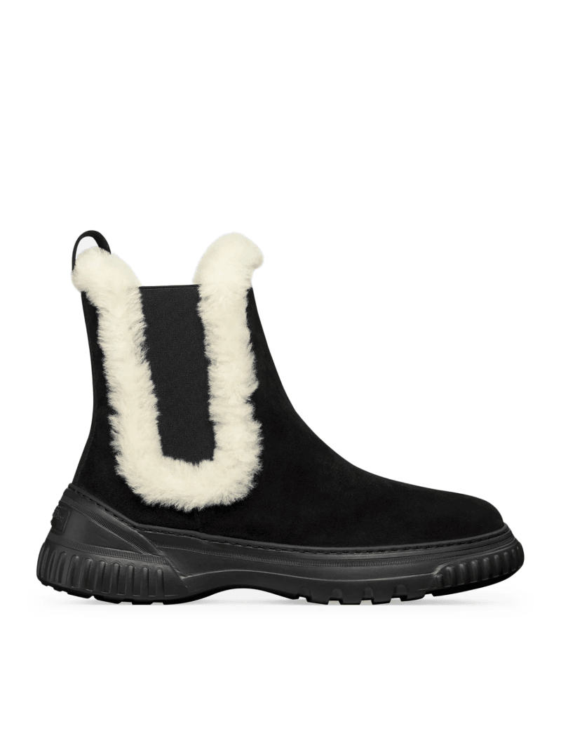 D-RACER ANKLE BOOT IN SUEDE CALFSKIN - Christian Dior - Woman