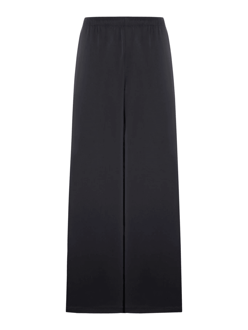 SATIN WIDE TRAIN PANTS - Courreges - Woman
