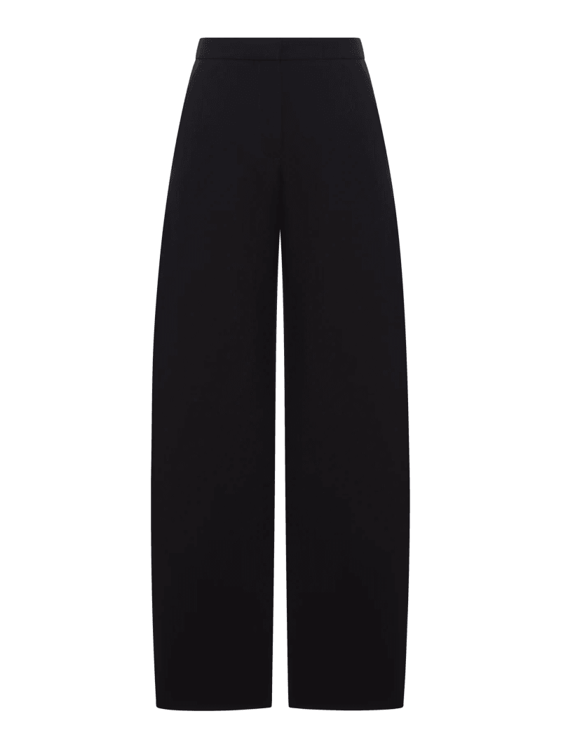 HIGH-WAISTED ROUNDED TROUSERS - Alaia - Woman