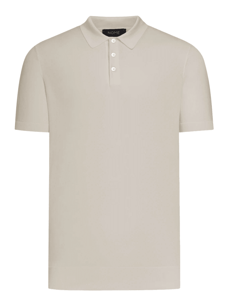SHORT-SLEEVED COTTON TENNIS POLO - Nome G - Man