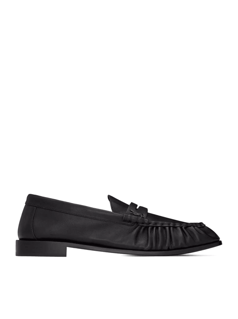 LE LOAFER SOFT MOCCASINS IN MATT LEATHER - Saint Laurent - Man
