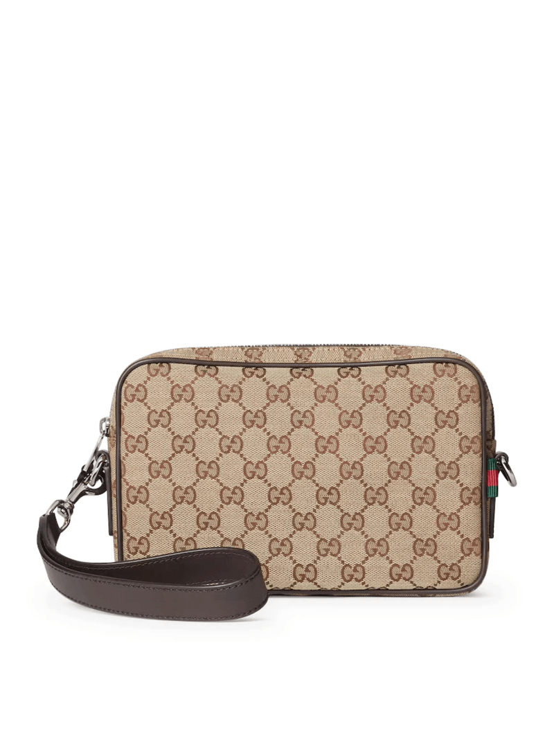 SMALL FABRIC SHOULDER BAG - Gucci - Man