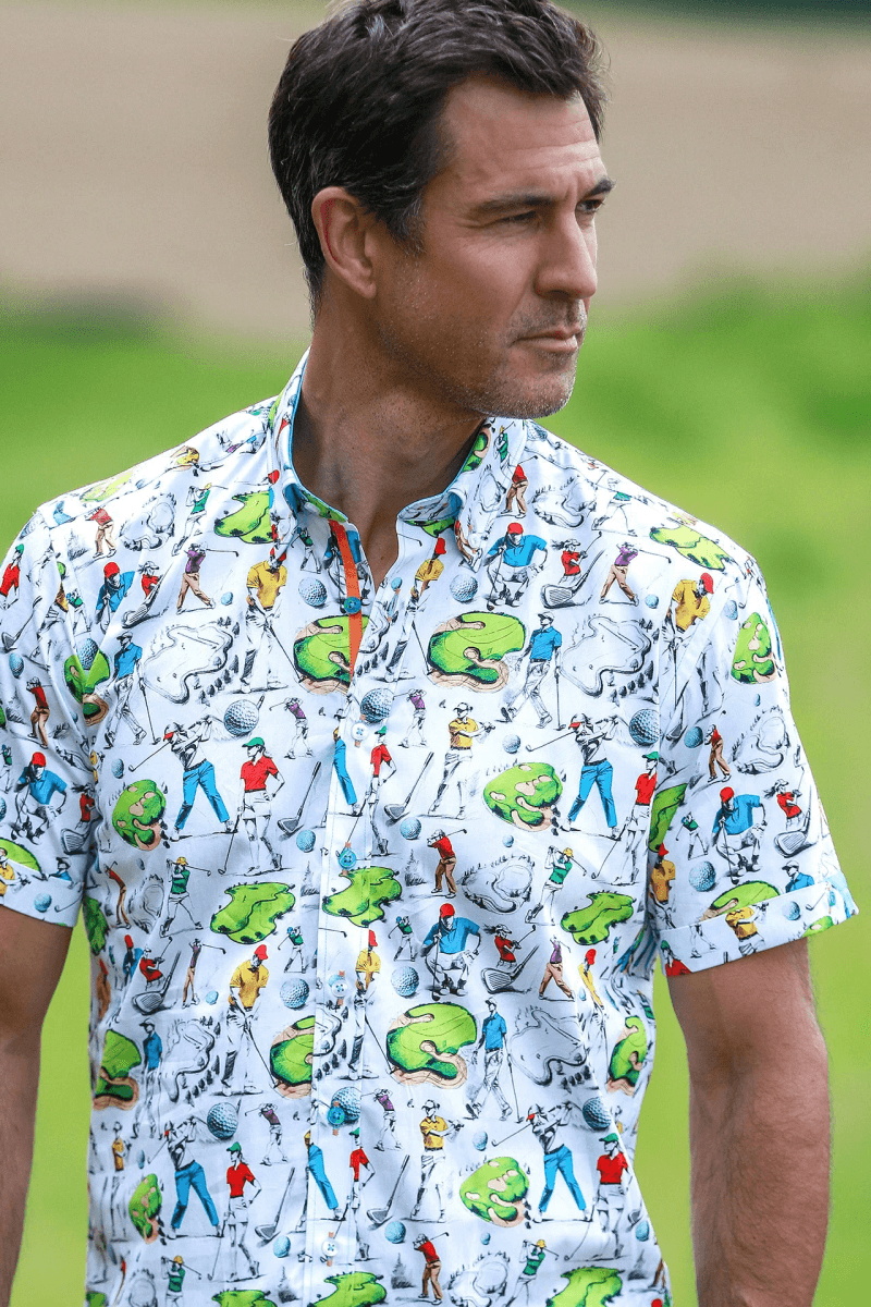 GOLF CLUB SHORT SLEEVE SHIRT