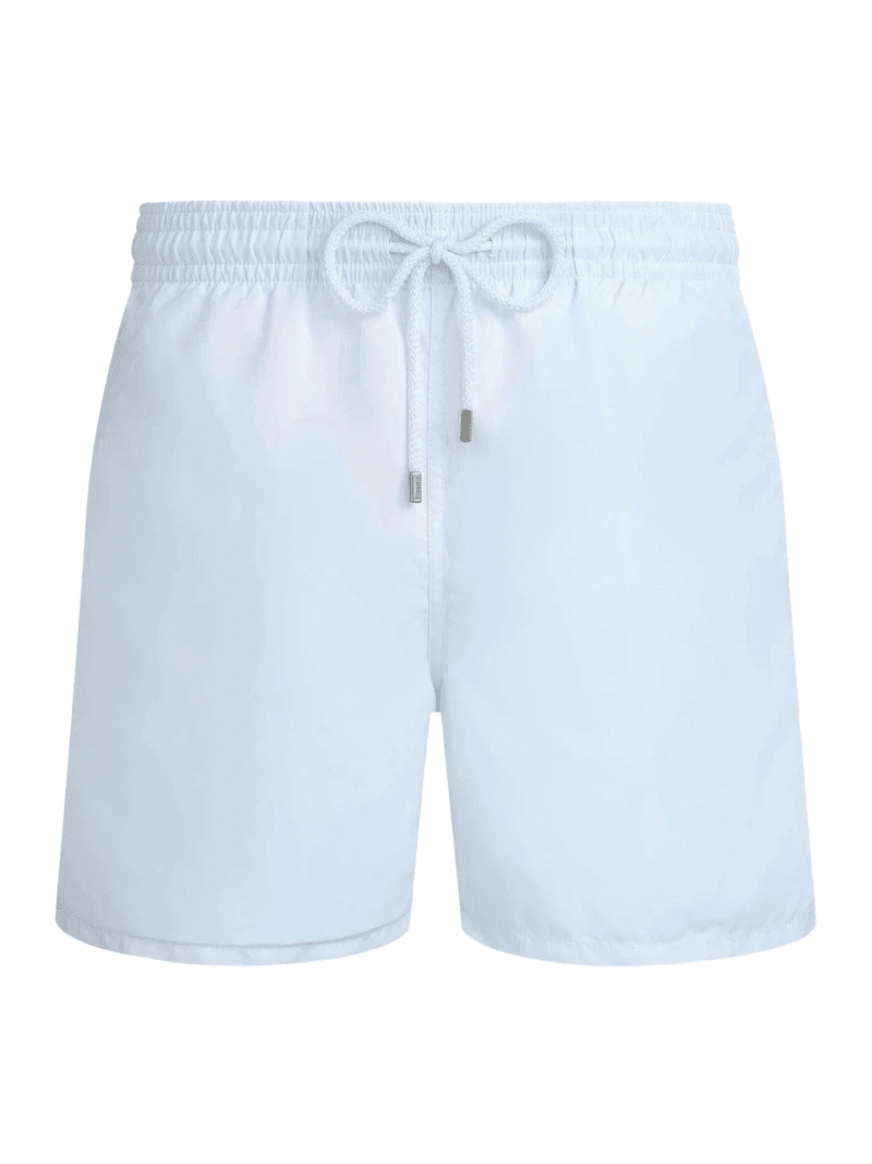 SINGLE COLOR SWIMSUIT WITH ENGRAVED LOGO - Vilebrequin - Man