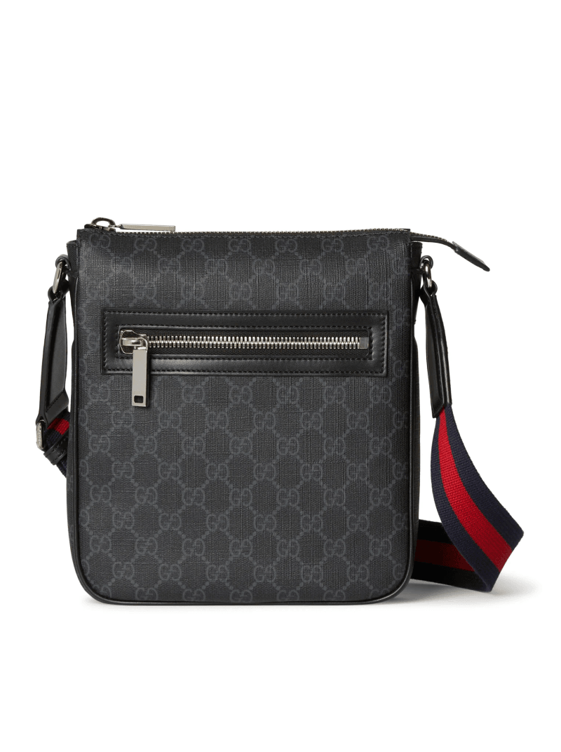 GG BLACK SMALL SHOULDER BAG - Gucci - Man