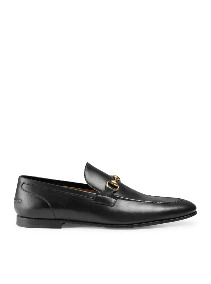 GUCCI JORDAAN MEN`S LEATHER LOAFER - Gucci - Man