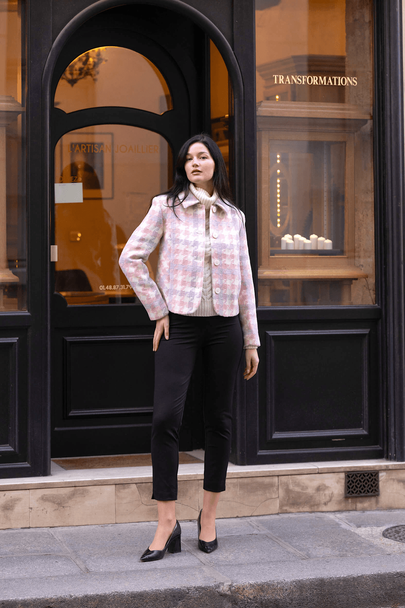 Gaâla Paris Manteau court en laine Mélanie